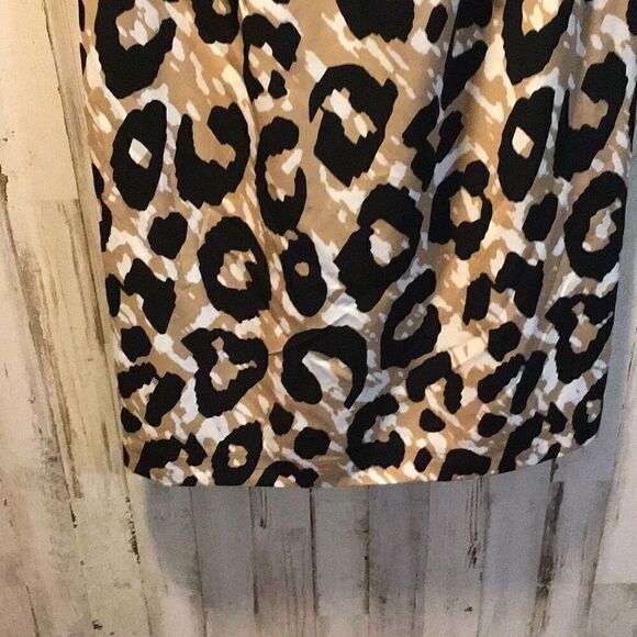 NWT Banana Republic cheetah print dress size 4 - Picture 2 of 6